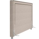 Ver imagem 3 de Cabeceira Cama Box Queen 160 Cm P05 Berlim Linho Cru - Lyam Decor