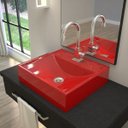 Ver imagem 1 de Kit Cuba Q39 com Torneira Luxo 1195 Metal 1 Pol. e Sifão Pvc e Flexivel
