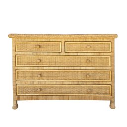 Cômoda de Fibra Natural Rl - Bamboo Style 100cm - 2