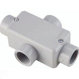 Condulete Fixo Tipo "x" Tramontina 1.1/4" - com Tampa - com Rosca Npt - com Pintura Tramontina - 1