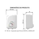 Ver imagem 3 de Aquecedor Elétrico para Piscina Cardal Aq260 Digital Branco