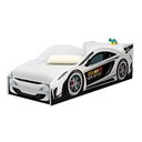 Ver imagem 1 de Cama Lago Serena Infantil com Colchão Carro Branco