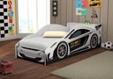 Ver imagem 2 de Cama Lago Serena Infantil com Colchão Carro Branco