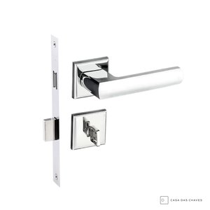 Fechadura Pado Opera Magnética Banheiro Tranqueta