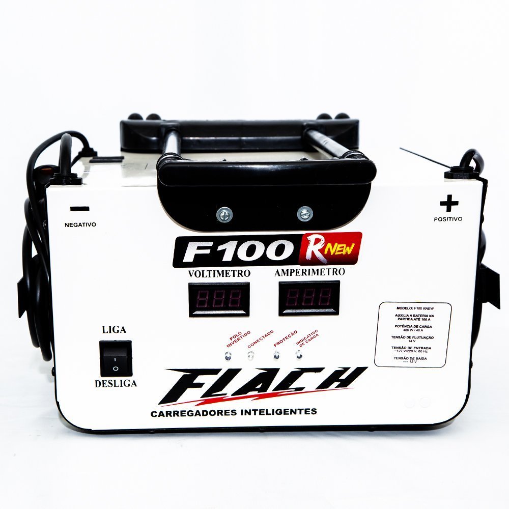 Carregador de Baterias Inteligente F100 RNEW - 12v - 3