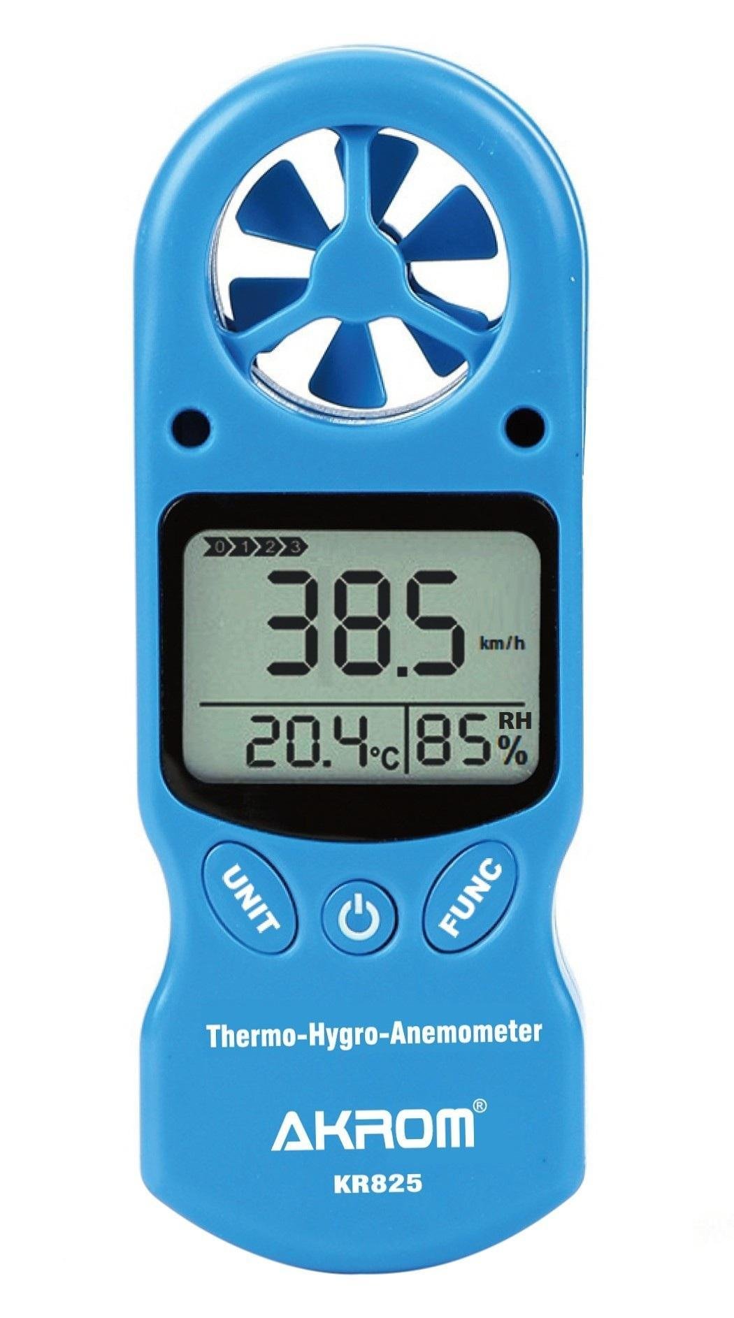 Termo Higro Anemômetro Digital - Kr825