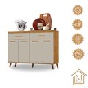 Ver imagem 6 de Balcão Letícia Cor:ipe Off White - Balcão para Cozinha - Mizza Decor