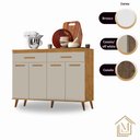 Ver imagem 5 de Balcão Letícia Cor:ipe Off White - Balcão para Cozinha - Mizza Decor