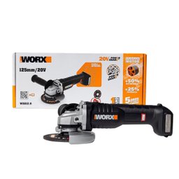 Esmerilhadeira 20v sem Bateria 4.1/2 Brushless Wx812.9 Worx - 9