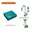 Ver imagem 3 de Kit Cuba Q39 com Torneira Luxo 1195 e Válvula 1 Pol. Compace
