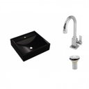 Ver imagem 2 de Kit Cuba Q39 com Torneira Luxo 1195 e Válvula 1 Pol.