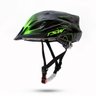 Capacete Ciclismo Tsw Raptor 3 C/ Led Preto / Verde - 1