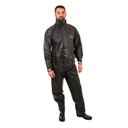 Ver imagem 1 de Conjunto Motoqueiro Guerreiro com Gola PVC Preto GG - Pioneira, Tamanho: GG