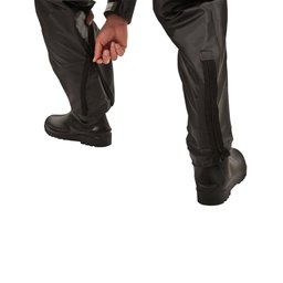 Conjunto Motoqueiro Guerreiro com Gola PVC Preto GG - Pioneira, Tamanho: GG - 3