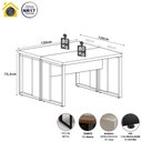 Ver imagem 2 de Plataforma de Trabalho 2 Pessoas 1,20m X 1,20m Pés Metal F5 Cor:cinza Sagrado com Preto