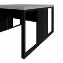 Ver imagem 6 de Plataforma de Trabalho 2 Pessoas 1,20m X 1,20m Pés Metal F5 Cor:cinza Sagrado com Preto