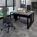 Ver imagem 1 de Plataforma de Trabalho 2 Pessoas 1,20m X 1,20m Pés Metal F5 Cor:cinza Sagrado com Preto