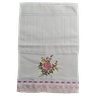 Toalha de Lavabo, de Mão, Estampa: Ramalhete de Rosa e botões. Cor: Branco Dohler Artesanalle - 2