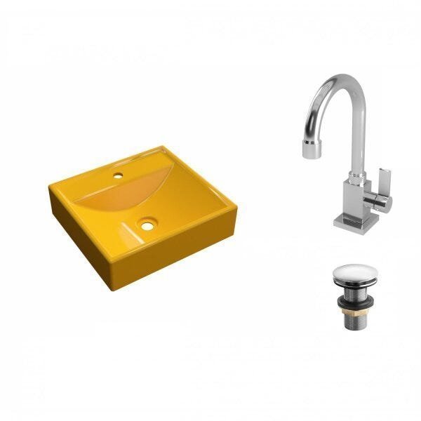 Kit Cuba Q39 com Torneira Luxo 1195 e Válvula Click 1 1/2 Compace - 2