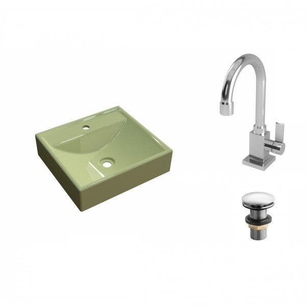 Kit Cuba Q39 com Torneira Luxo 1195 e Válvula Click 1 1/2 Compace - 2
