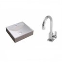 Ver imagem 2 de Kit Cuba Q39 com Torneira Luxo 1195 Metal 1/4 Volta Compace