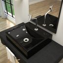 Ver imagem 1 de Kit Cuba Q39 com Torneira Pratika 1060 Metal e Válvula, Sifão Pvc e Flexível Compace