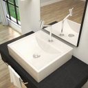 Ver imagem 1 de Kit Cuba Q39 com Torneira Pratika 1060 Metal e Válvula Click 1"b Sifão Pvc e Flexível Compace