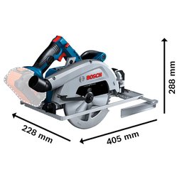 Serra Circular Bosch GKS 18V-68GC Sem carregador e Baterias - 2