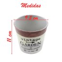 Ver imagem 2 de Kit 8 Mini Vasos de Planta Cachepot Estampados Decorados 11cm