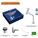 Ver imagem 3 de Kit Cuba Q39 com Torneira Pratika 1060 Metal e Válvula Click 1"b Sifão Cromado e Flexível Compace
