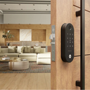 Ver imagem 2 de Combo Fechadura Digital Lia Bp Porta de Correr Preta Fosca