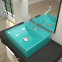 Ver imagem 1 de Kit Cuba Q39 com Torneira Pratika 1060 Metal e Válvula Click 1"g Sifão Pvc e Flexível Compace