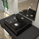Ver imagem 1 de Kit Cuba Q39 com Torneira Pratika 1060 Metal e Válvula Click 1"g Sifão Pvc e Flexível Compace