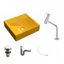 Ver imagem 2 de Kit Cuba Q39 com Torneira Pratika 1060 Metal e Válvula Click 1"g Sifão Cromado e Flexível Compace