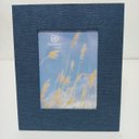 Ver imagem 4 de Porta-Retrato de Chenile Azul 30.0x25.0x1.0cm Foto Mesa Decoração Sala Presente