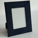 Ver imagem 2 de Porta Retratos 15x20 Home&co Chenile 30x25xcm Azul Painel Quadro para Fotos