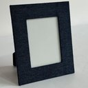 Ver imagem 6 de Porta-Retrato de Chenile Azul 30.0x25.0x1.0cm Foto Mesa Decoração Sala Presente