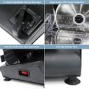 Ver imagem 3 de Elite Gourmet Emt-625b Fatiador de Carne Elétrico 7,5” Preto