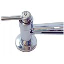 Ver imagem 2 de 4256 C81 Torneira Misturador Gourmet Bica Móvel Tubo Flexível Cromado Arejador Chuveirinho para Banc