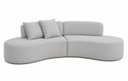 Ver imagem 2 de Sofá Luxuoso Modular Sala de Estar 200cm Vonetta