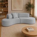 Ver imagem 1 de Sofá Luxuoso Modular Sala de Estar 200cm Vonetta