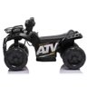 Mini Quadriciclo Elétrico Cores Infantil Luz e Som 6v Preto - 2