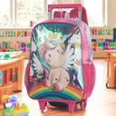 Ver imagem 2 de Mochila de Rodinha Infantil - Design Unicórnio