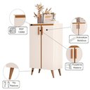 Ver imagem 2 de Armário de Sala Off White com Cedro Amadeirado