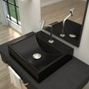 Ver imagem 1 de Kit Cuba Q39 com Torneira Pratika 1060 Metal e Válvula Click 1 Pol. 1/2 Sifão Cromado e Flexível com