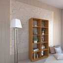 Ver imagem 2 de Estante com 10 Nichos Belle:freijó