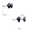 Ver imagem 3 de Grade e Portão para Cachorro Bebê Pet, Vãos de 86cm a 90cm