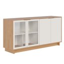 Ver imagem 6 de Aparador Buffet para Sala de Jantar 04 Portas Áustria C04 Freijó Off White - Lyam Decor