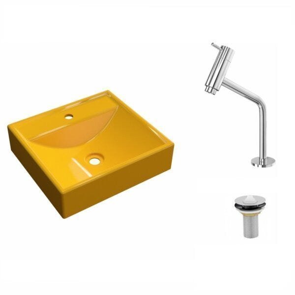 Kit Cuba Q39 com Torneira Pratika 1060 Metal e Válvula 1 Pol. Compace - 2
