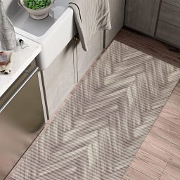 Tapete Passadeira Cozinha Antiderrapante 3m X 45cm Estamp.06 - 2
